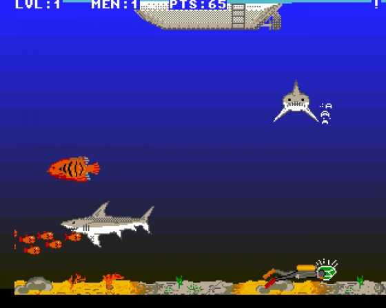 Sharks! Screenshot 5 (Amiga 500)