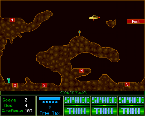 Space Taxi 3 Screenshot 9 (Amiga 500)