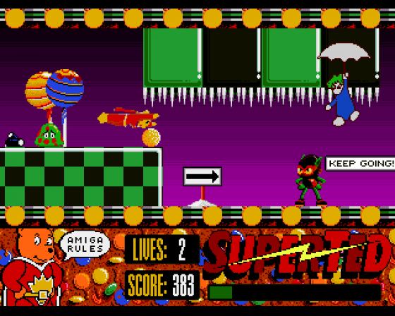 SuperTed: The Search For Spot! Screenshot 5 (Amiga 500)