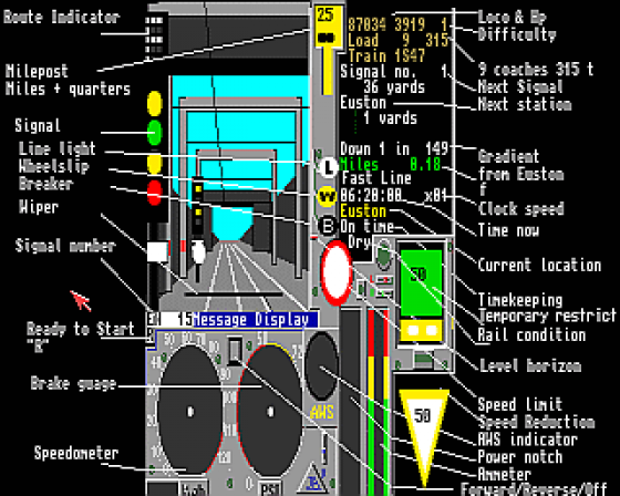 Train Driver 3 Screenshot 5 (Amiga 500)