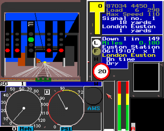 Train Driver 3 Screenshot 8 (Amiga 500)