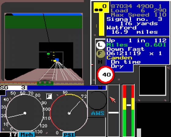 Train Driver 3 Screenshot 11 (Amiga 500)