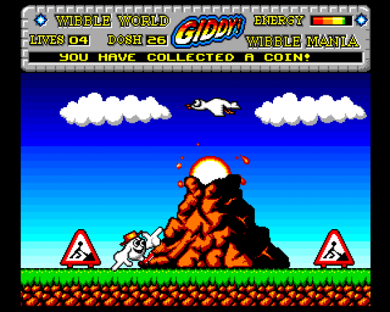 Wibble World Giddy: Wibble Mania! Screenshot 9 (Amiga 500)