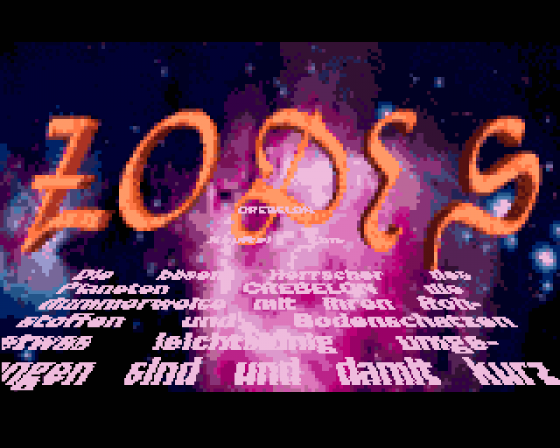 Zodes Screenshot 6 (Amiga 500)