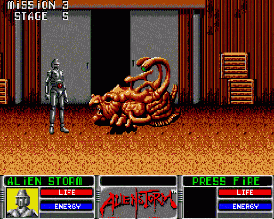 Alien Storm Screenshot 11 (Amiga 500)