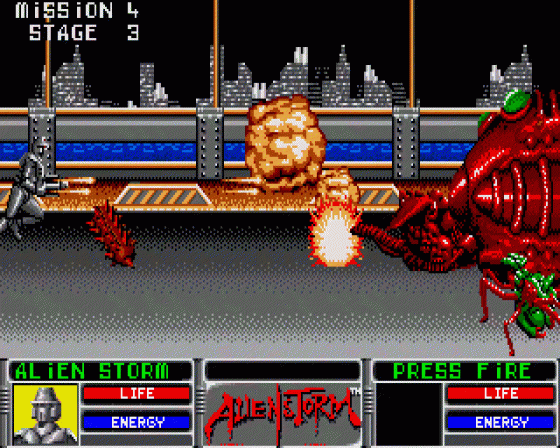 Alien Storm Screenshot 13 (Amiga 500)