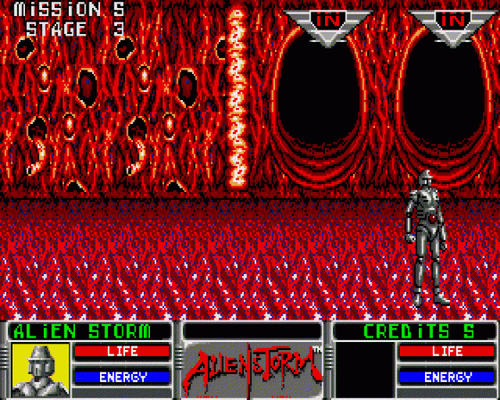 Alien Storm Screenshot 16 (Amiga 500)