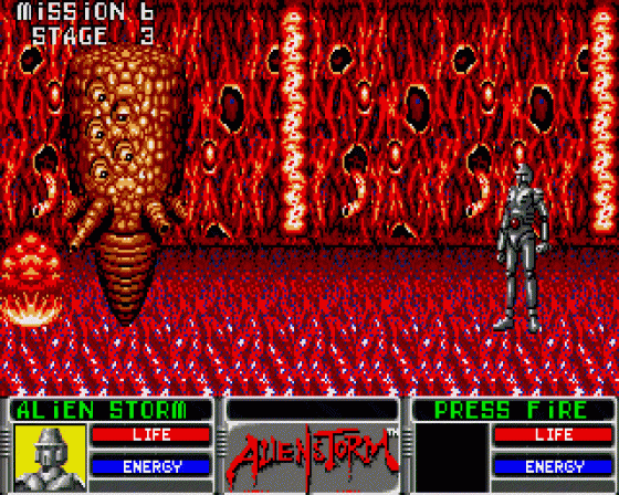 Alien Storm Screenshot 17 (Amiga 500)