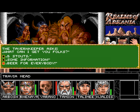 Blade Of Destiny: Realms Of Arkania Screenshot 38 (Amiga 500)