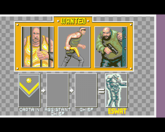 ESWAT: Cyber Police Screenshot 5 (Amiga 500)