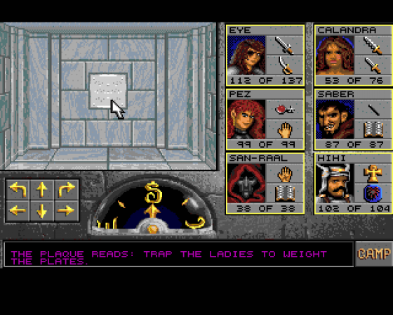 Eye Of The Beholder II: The Legend Of Darkmoon Screenshot 80 (Amiga 500/500+/600/1200/2000/3000/4000)