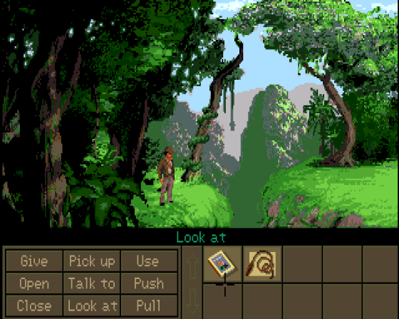 Indiana Jones And The Fate Of Atlantis: The Graphic Adventure Screenshot 9 (Amiga 500)