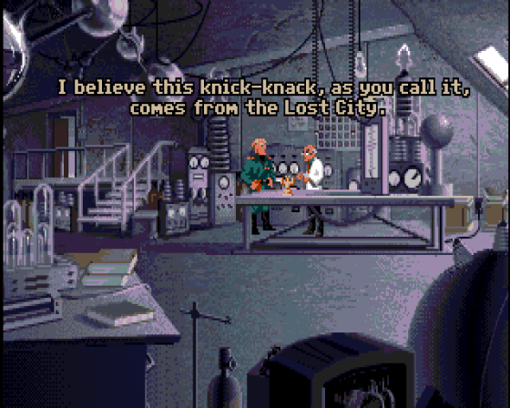 Indiana Jones And The Fate Of Atlantis: The Graphic Adventure Screenshot 11 (Amiga 500)