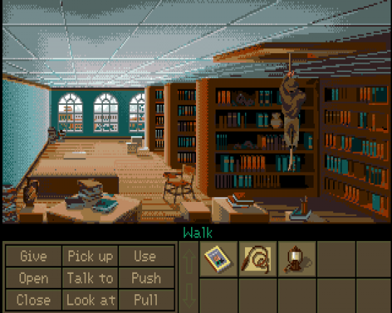 Indiana Jones And The Fate Of Atlantis: The Graphic Adventure Screenshot 12 (Amiga 500)