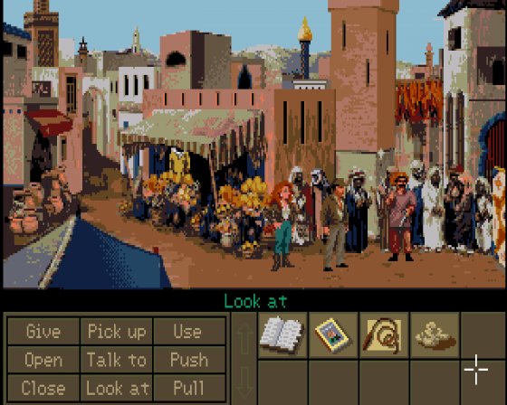 Indiana Jones And The Fate Of Atlantis: The Graphic Adventure Screenshot 15 (Amiga 500)