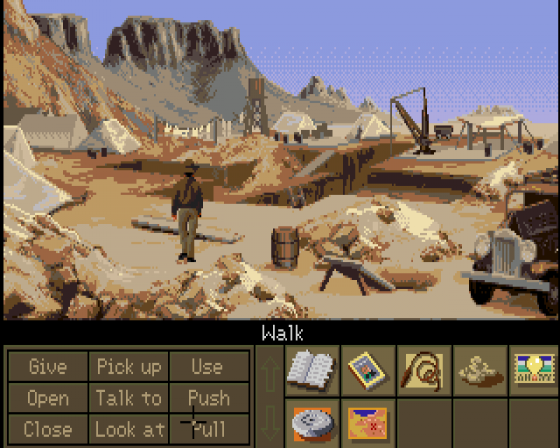 Indiana Jones And The Fate Of Atlantis: The Graphic Adventure Screenshot 20 (Amiga 500)