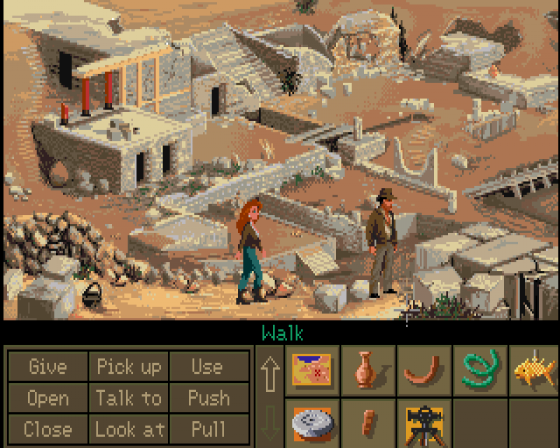 Indiana Jones And The Fate Of Atlantis: The Graphic Adventure Screenshot 23 (Amiga 500)