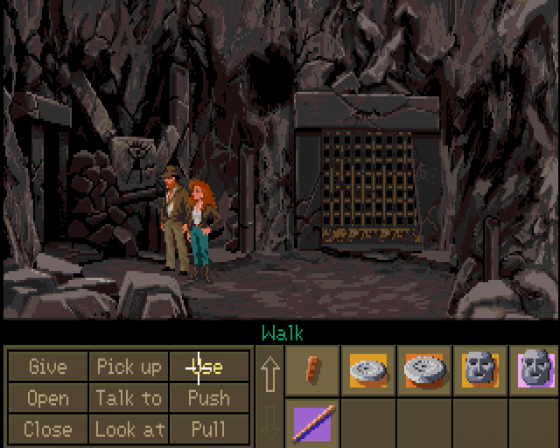 Indiana Jones And The Fate Of Atlantis: The Graphic Adventure Screenshot 26 (Amiga 500)