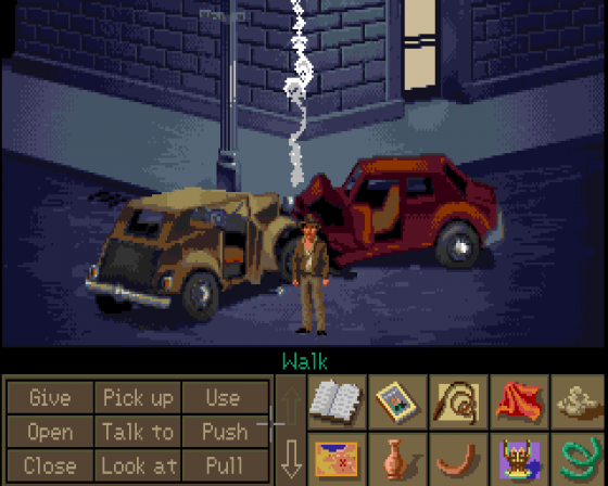 Indiana Jones And The Fate Of Atlantis: The Graphic Adventure Screenshot 30 (Amiga 500)