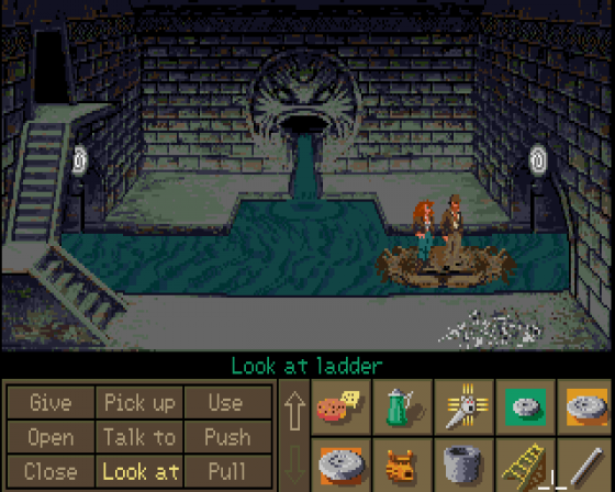 Indiana Jones And The Fate Of Atlantis: The Graphic Adventure Screenshot 35 (Amiga 500)