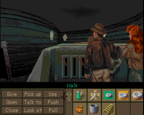 Indiana Jones And The Fate Of Atlantis: The Graphic Adventure Screenshot 36 (Amiga 500)