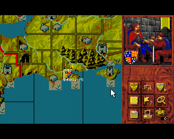 Kingmaker: The Quest For The Crown Screenshot 7 (Amiga 500)