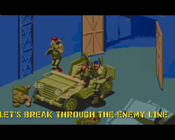 Line Of Fire Screenshot 5 (Amiga 500)