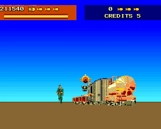 Line Of Fire Screenshot 19 (Amiga 500)