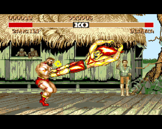 Street Fighter II Screenshot 7 (Amiga 500)