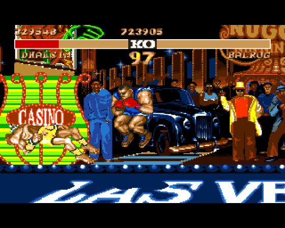 Street Fighter II Screenshot 11 (Amiga 500)