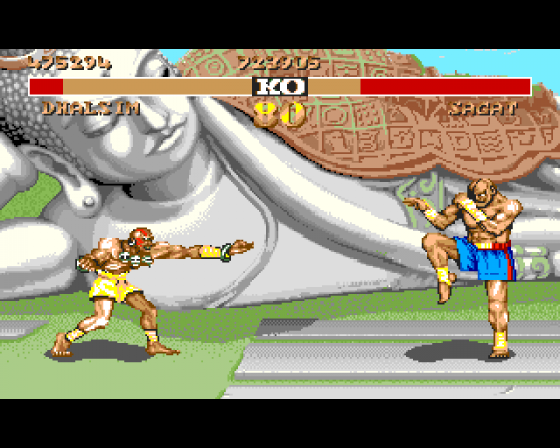 Street Fighter II Screenshot 13 (Amiga 500)