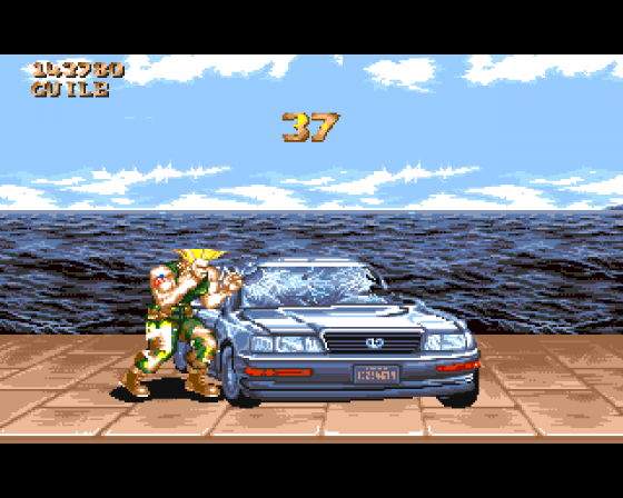 Street Fighter II: The World Warrior Screenshot 10 (Amiga 500)