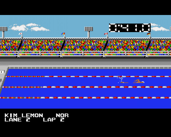 Summer Games Screenshot 7 (Amiga 500)