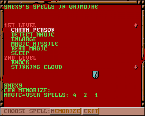 Treasures Of The Savage Frontier Screenshot 14 (Amiga 500)