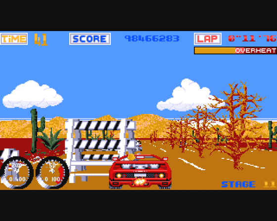 Turbo OutRun Screenshot 16 (Amiga 500)