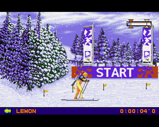 Winter Olympics: Lillehammer '94 Screenshot 6 (Amiga 500)