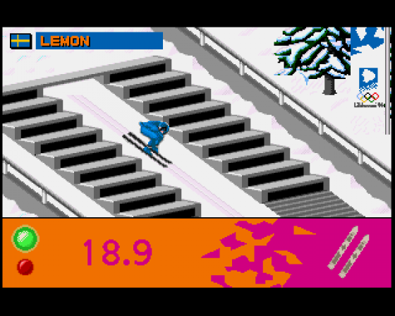 Winter Olympics: Lillehammer '94 Screenshot 12 (Amiga 500)