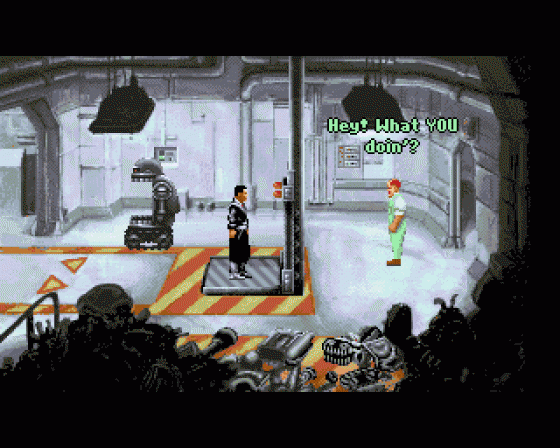 Beneath A Steel Sky Screenshot 5 (Amiga 500)