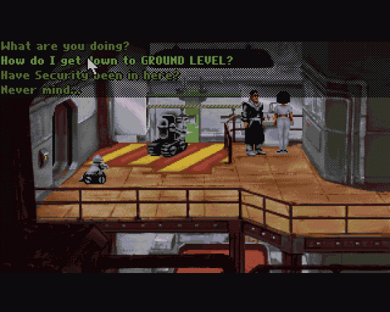 Beneath A Steel Sky Screenshot 10 (Amiga 500)