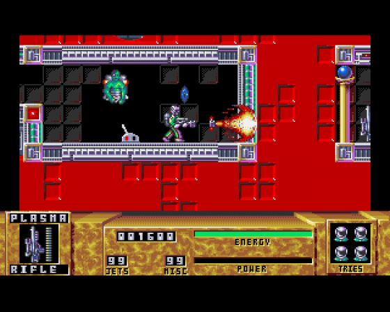 Dan Dare III: The Escape Screenshot 6 (Amiga 500)