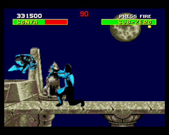 Mortal Kombat Screenshot 5 (Amiga 500)