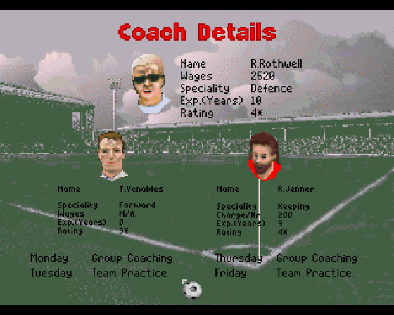 Player Manager 2 Extra: The Chase for Glory Screenshot 25 (Amiga 500)