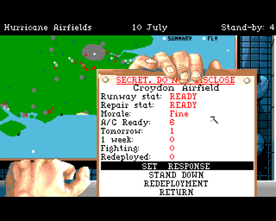 Reach For The Skies Screenshot 5 (Amiga 500)