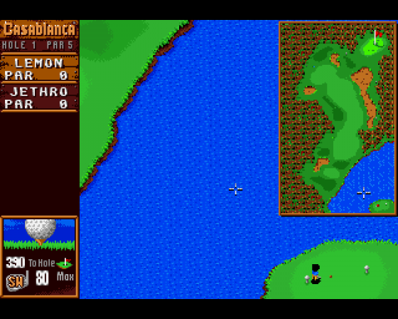 Sensible Golf Screenshot 5 (Amiga 500)