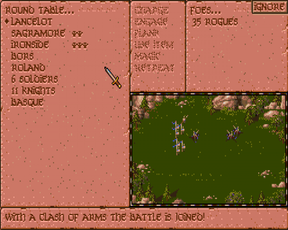 Vengeance Of Excalibur Screenshot 14 (Amiga 500)