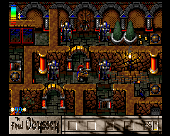 Final Odyssey: Theseus verses the Minotaur Screenshot 8 (Amiga 500)