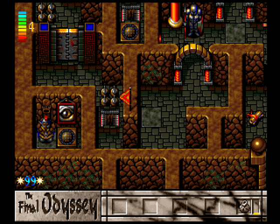 Final Odyssey: Theseus verses the Minotaur Screenshot 9 (Amiga 500)