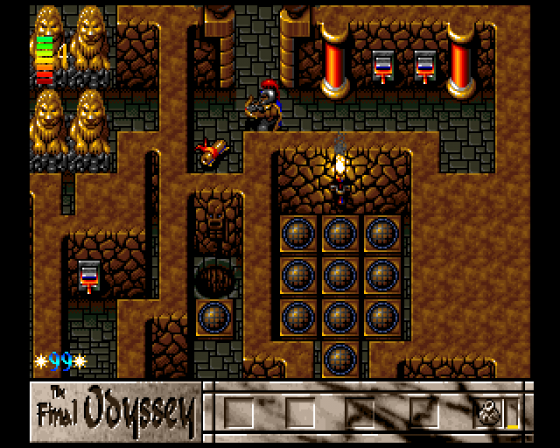 Final Odyssey: Theseus verses the Minotaur Screenshot 10 (Amiga 500)