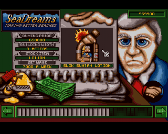 Hillsea Lido: The Seaside Management Simulator Screenshot 11 (Amiga 500)