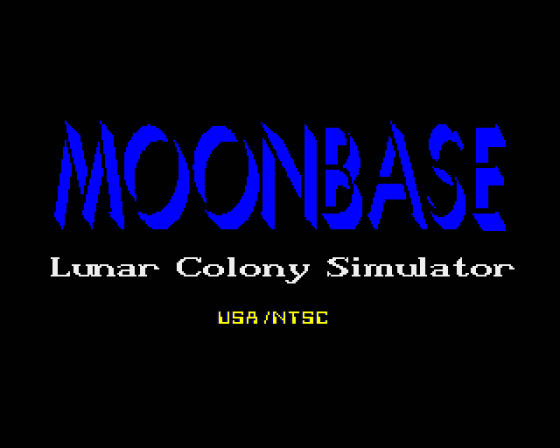 Moonbase: Lunar Colony Simulator